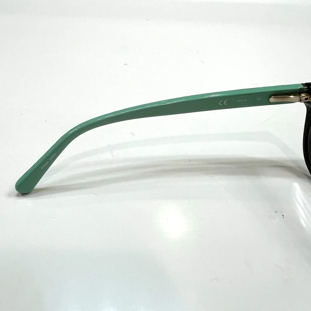 NEW Diane von Furstenberg DVF 5058 001 Black Semi Cats Eyeglass Frames 49-18-135